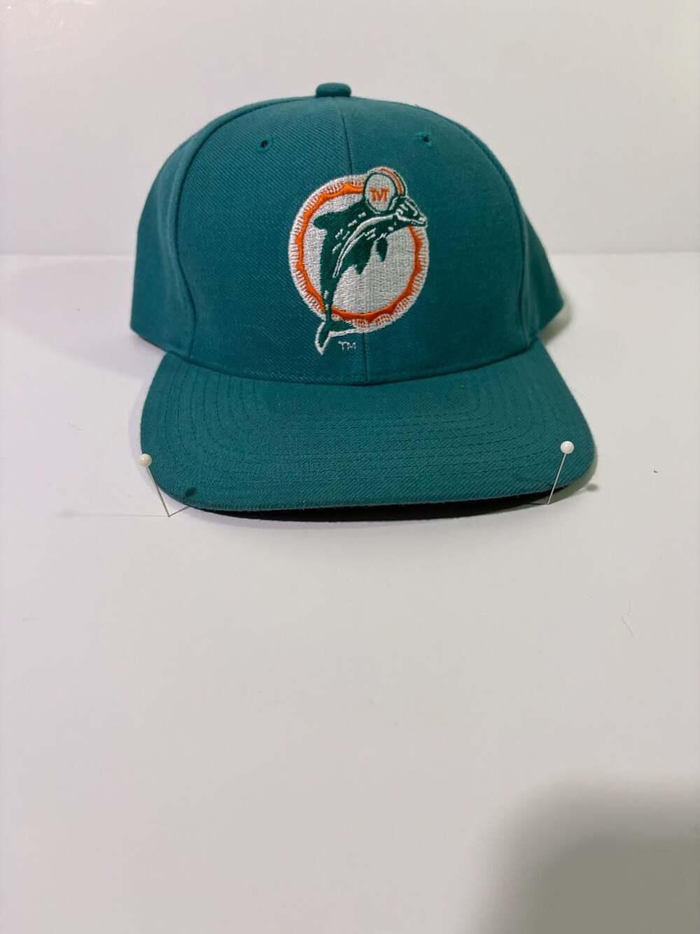 Image NFL Miami Dolphins Vintage Snapback Hat One Size Aqua Green